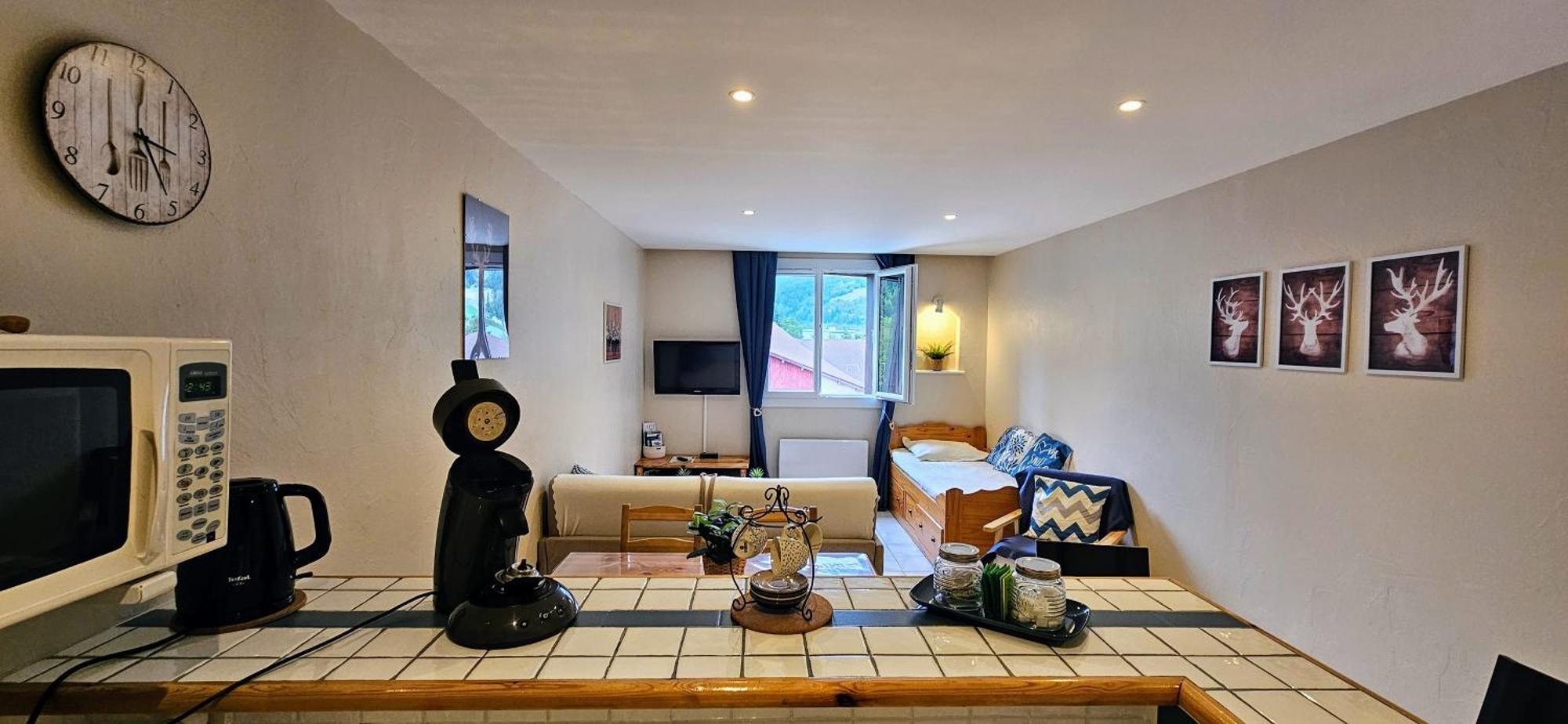 Grand Studio 3 Personnes Idealement Place Barcelonnette Exterior foto